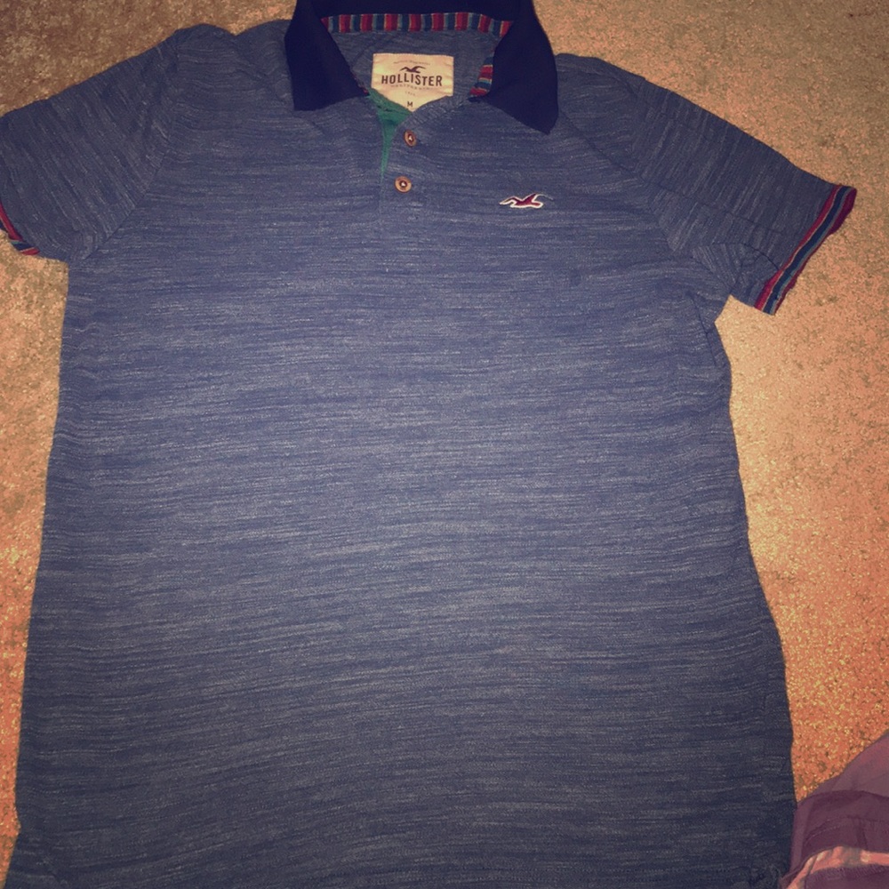 Hollister men’s polo size: M